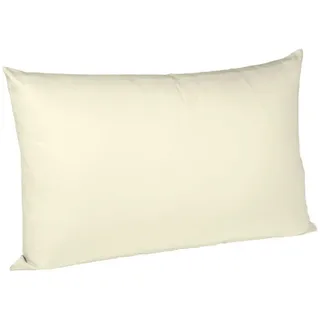 Fleuresse Polsterbezug , Beige , Textil , Uni , 70x90 cm , Textiles Vertrauen - Oeko-Tex® , bügelleicht, hautfreundlich, saugfähig , Heimtextilien, Bezüge, Polsterbezüge