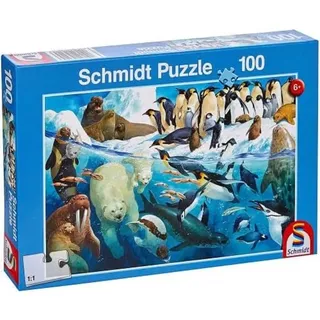 Schmidt Spiele Puzzle 56295 Schleich-Bayala, Der Zauber der Meerjungfrauen, 100 Teile Kinderpuzzle, Figur Femajas Schmetterlingsfohlen, bunt