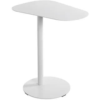 Haku-Möbel HAKU Möbel Beistelltisch Metall weiß 53,0 x 38,0 x 60,0 cm