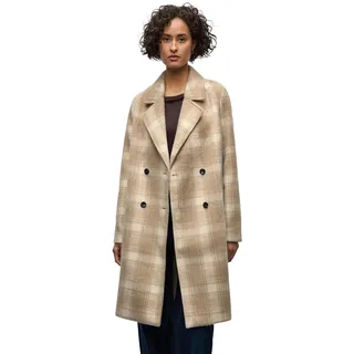 Street One Karierter Reversmantel reef sand 36