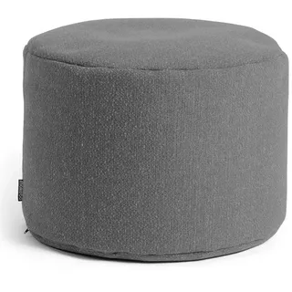 mokebo Pouf Hocker o. Sitzhocker Der Ruhepouf Sitzpouf, aus stoff in Grau