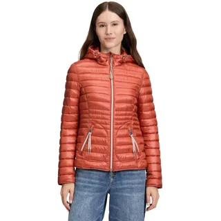 Cartoon Steppjacke mit Reißverschlusstaschen in ginger spice, | Gr.: 44