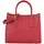Handbag Leather Red