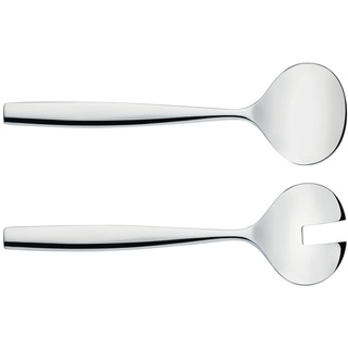 Alessi Salatbesteck Dressed, Edelstahl, Silber, 28 Centimeters cm, 2-Einheiten