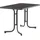 Gartentisch Klapptisch 115 x 70 x 72 cm Eisengrau/Schieferdekor Anthrazit