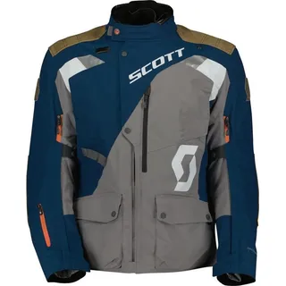 Scott Dualraid Dryo Motorrad Textiljacke, dunkelblau/grau, 3XL