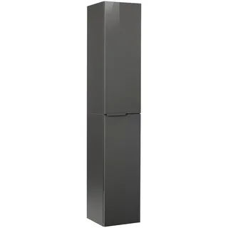 Fackelmann Bad-Hochschrank Luna Anthrazit 30 cm