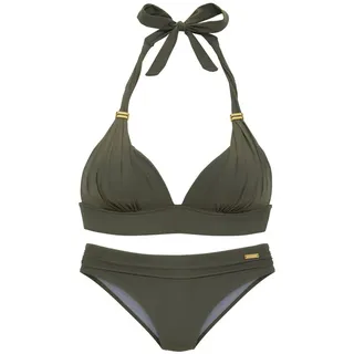LASCANA Triangel-Bikini Damen Grün 38 Cup A/B