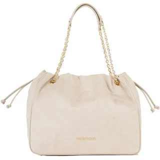 Valentino Maxi Shopper Synthetik Beige