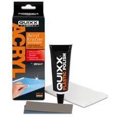 QUIXX Acryl Kratzer Entferner zur Reparatur von Kratzern auf Acryl- und Plexiglas-Oberflächen, 50g