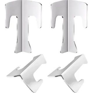 Joycabin 4er Set Feuerplatten Abstandshalter Set,Universal Abstandshalter für Feuerplatten zur Verwendung auf Feuertonnen, Feuerschalen und Kugelgrills BBQ Disc