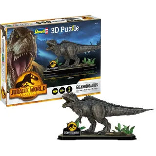REVELL 3D Puzzle Jurassic World Dominion I Dinosaurier-Modell mit Dioramenplatte | Einfacher Zusammenbau | Perfekt für Kinder ab 10 Jahren | Detailreiches Sammlerstück