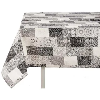 San Ignacio Tischdecke aus Leinen Kinvara 140 x 180 cm Gestreift