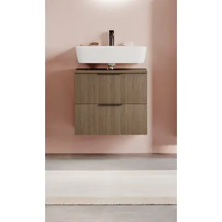 WELLTIME Waschbeckenunterschrank »Lecce«, Welltime, Breite 60 cm, gedämpfte Scharniere und Softclose-Funktion