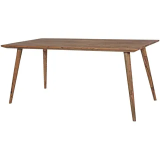 Wohnling Esstisch 80 x 76 x 80 cm braun