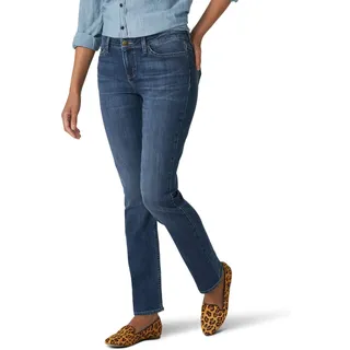 Lee Regular Fit Jeans mit geradem Bein für Damen, Seattle, 16 Petite