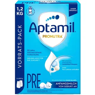 Aptamil Pronutra PRE Anfangsmilch Vorratspack von Geburt an