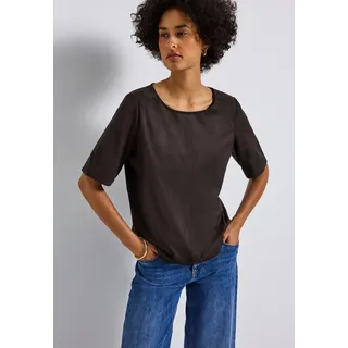 STREET ONE Shirtbluse braun 36