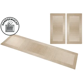 THEKO Gabbeh Super Bettumrandung 14 x 9 cm Beige