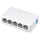 MS105(EU) Netzwerk-Switch Fast Ethernet (10/100) Desktop-/Wandmontage Weiß