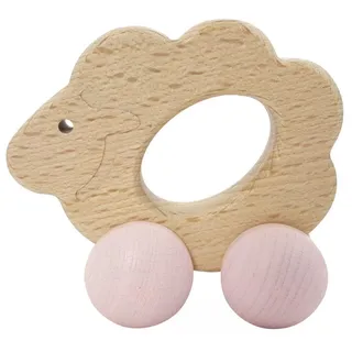 Hess Spielzeug Rolli Schaf natur/rosa