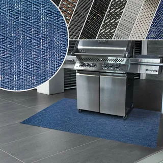 Grillmatte Unterlage für Grill zum Schutz von Balkon und Terrasse