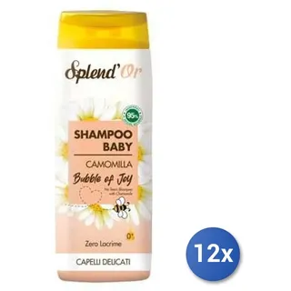 12x Splend'Or Shampoo 300 Ml Baby Camomilla
