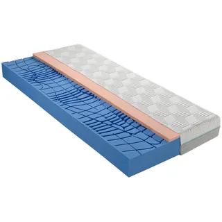 Dieter Knoll Gelschaummatratze , Weiß , Textil , H3 , rechteckig , 140x200 cm , Austria Gütezeichen, Made in Austria, Oeko-Tex® Standard 100, Qualität aus Österreich , Über- und Sondergrößen erhältlich, Bezug abnehmbar/waschbar, für Hausstauballergiker geeignet, für verstellbare Lattenroste geeignet, schadstoffgeprüft, alternative Größen erhältlich, Bezug rundum abnehmbar , Schlafzimmer, Matratzen, Gelmatratzen