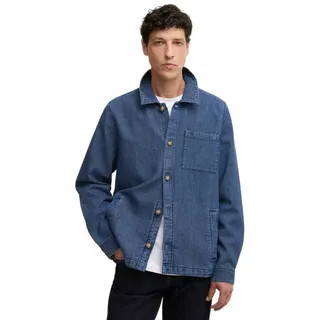 Barbour Aickmen Textured Überhemd - Indigo - XL