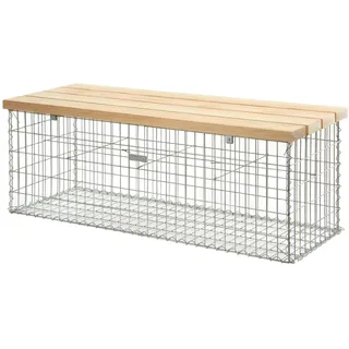 Bellissa Gabionen Bank 155 x 55 x 54 cm