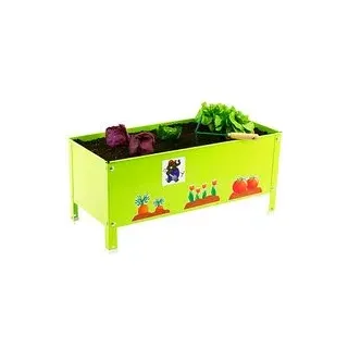 Simonrack Pflanzkübel SIMONGARDEN URBAN KID Metall grün rechteckig 70,0 x 41,0 cm, 1 St.