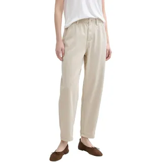 Tom Tailor Denim Damen 1045968 Jeans Barrel, 10479 - Beige Grey, L EU
