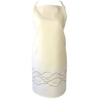 Bellanda Latzschürze, Polyester, Sekt, 86 x 76 x 0.5 cm