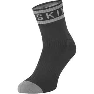 SealSkinz Mautby Wasserdichte Knöchellänge Socken Grau L