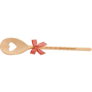 Spruchreif · Holzlöffel mit Gravur 'Lieblingsmensch' · Geschenk für die Hochzeit