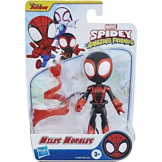 Hasbro Spiderman Spidey und Freunde MILES MORALES: SPIDER-MAN - Schwarz, Rot