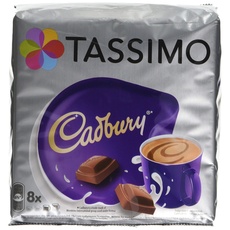 Tassimo Cadbury Kakaospezialität, Kakao, Schokolade, Kapsel, 8 T-Discs / Portionen