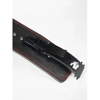 Gorilla Wear Gorilla Wear Halter Gürtel - 4 Zoll Premium Leder Hebel Gürtel - Schwarz - S/M - Schwarz