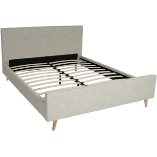 Mendler HWC-J98 160 x 200 cm Creme-Beige