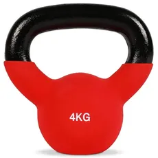 Kugelhantel, Gewicht mit Griff, 4 kg, für Muskeltraining, Training, Zuhause, Fitnessstudio, Crossfit, Kugelgewicht