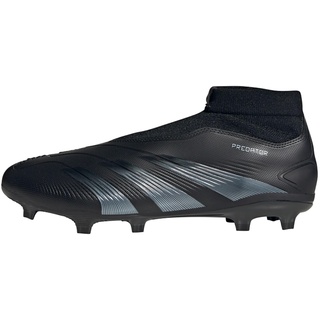 Adidas Predator League Laceless Firm Ground Football Boots Fußballschuhe, Core Black/Carbon/Core Black, 42 2/3