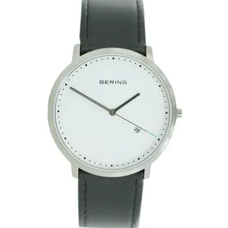 Bering Herren Uhr Armbanduhr Slim Classic - 11139-404 Leder
