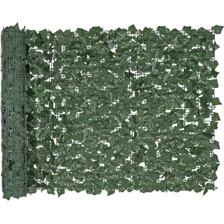 Vevor Sichtschutzelement 99 x 249 cm Grün Kunststoff