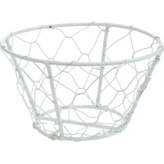 Drahtkorb Vintageoptik Dekoration Metallkorb Shabby Chic