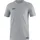 Herren T-Shirt Basics Hellgrau-Meliert S