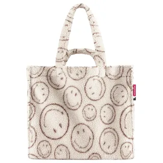 reisenthel Schultertasche Shopper Softshopper Smile Teddy Chocolate creme - Beige