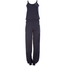 Bild Damen Jumpsuit WJS1, Fitness Freizeit Sport Yoga Pilates, Night-Blue, XL
