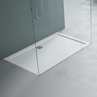 mai & mai Duschwanne 70x120x4cm Duschtasse aus hochwertigem Acryl Faro in weiß, Form: Rechteckig