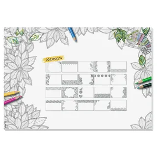 Sigel Schreibtischunterlage 59,5 x 410 cm weiß