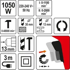 Bild von YT-82044 Elektroschrauber/Schlagschrauber